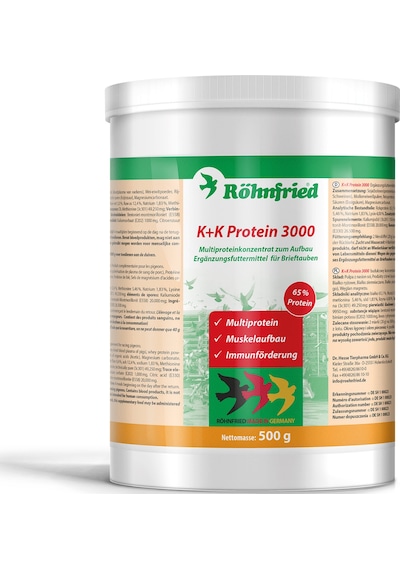 Röhnfried K+K Eiweib 3000 Protein Konsantresi 600 Gr