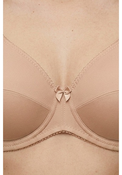 Cottonill Bra - Novia Ten Büyük Beden Micro Balenli Minimizer Ayarlanabilir Askılı Kadın Sütyen