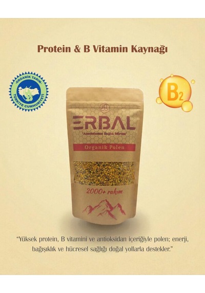 Erbal Yüksek Rakım Polen 120 G