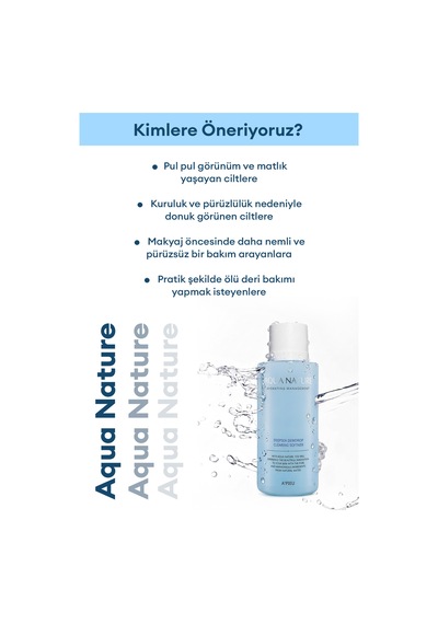 Missha A'PIEU Aqua Nature Deep-Sea Dewdrop Clearing Softener Cilde Pürüzsüz Görünüm Kazandıran Tonik 500 ML