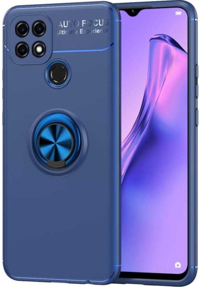 Oppo A15 Yüzüklü Manyetik Ravel Kilif 512952593