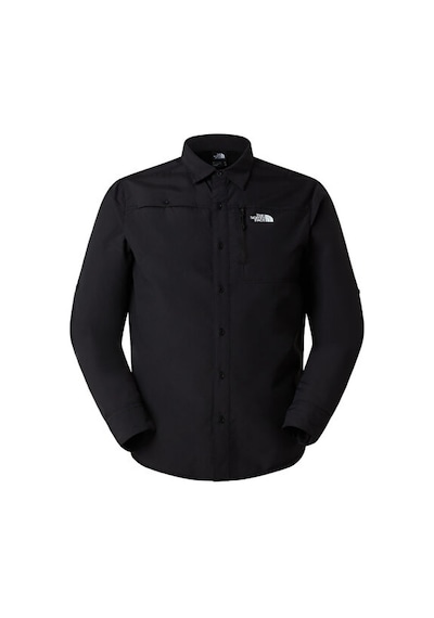 The North Face M Sequoia Long Sleeve Shirt Erkek Günlük Gömlek Nf0a8fu5jk31siyah Siyah