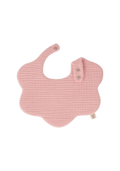 4'lü %100 Pamuklu Organik Soft Renk 8 Katlı Müslin Bebek Önlük / Salya Önlüğü / Nikel Free Çıt