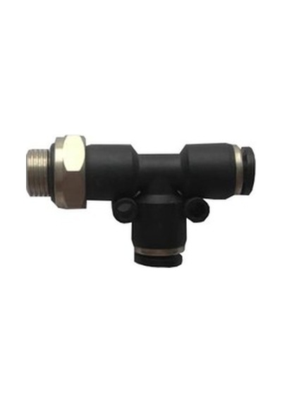 1/8" 4Mm Pnömatik Yan Bacak Te Rekor