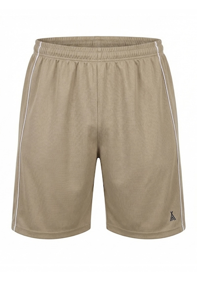 Orendahill Erkek Spor Şort Hızlı Kuruyan Esnek Regular Fit Trim Biyeli Activewear Bej