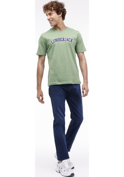 Lumberjack Ml Weneg-b 11ıd53 4fx Yeşil Erkek Kısa Kol T-shirt Yeşil