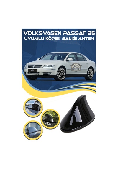Volksvagen Passat B5 Uyumlu Oto Balık Sırtı Anten Elektrikli Köpekbalığı Balina Tavan Anteni