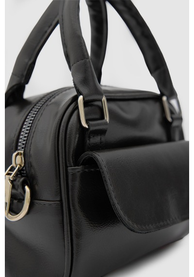 Shule Bags Nala Mini Retro Çapraz Çanta Siyah Siyah