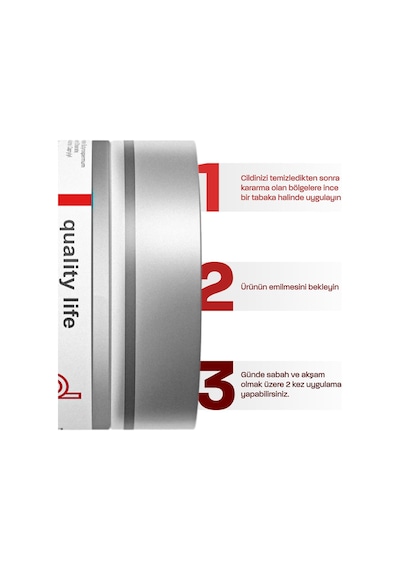 Quality Life Cilt Beyazlatıcı Krem 50 ML