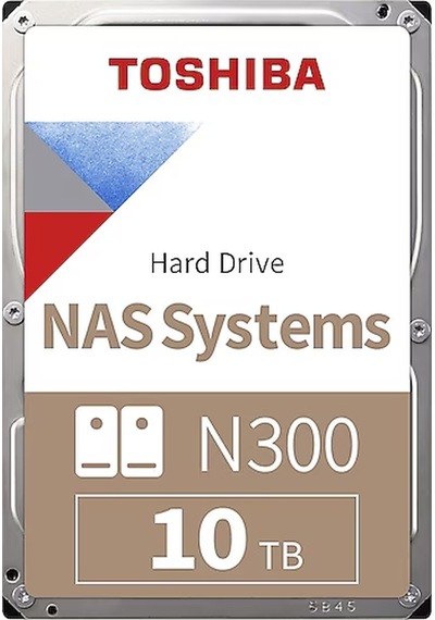 Toshıba N300, Mn10ada10ts, 3.5&quot , 10tb, 512mb 7200 Rpm, Sata3, 7/24 Nas, Server, Hdd