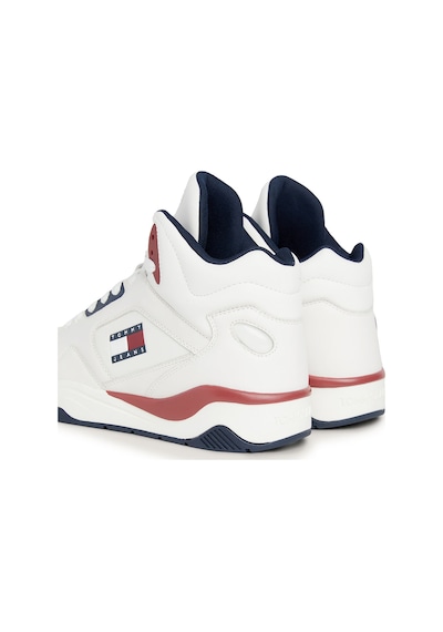 Tommy Hilfiger Tjm Basket Mıd Top Beyaz Erkek Sneaker Beyaz