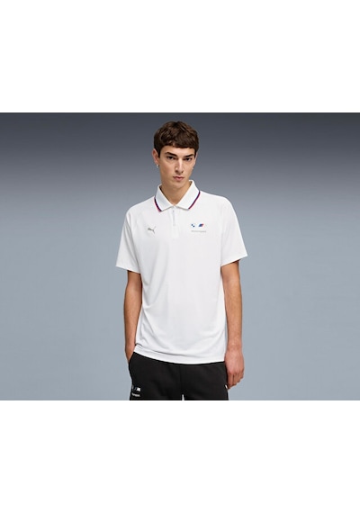 Puma Bmw Mms Sprtswr Cldspn Polo Erkek Günlük Polo Tişört 63488402 Beyaz Beyaz