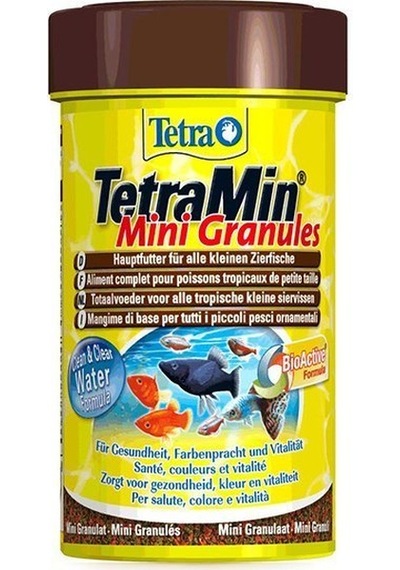 Tetramin Mini Granules Balık Yemi 100 ML