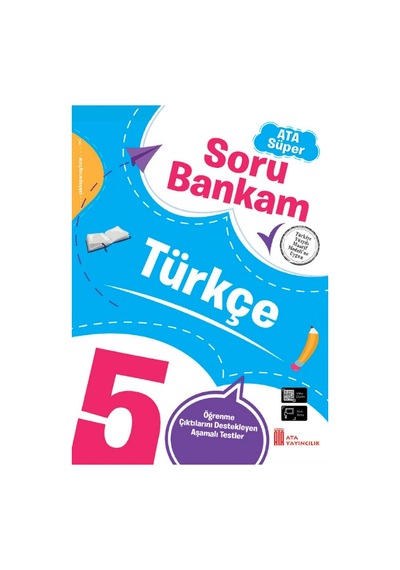 5. Sınıf Ata Süper Türkçe - Matematik- Fen Bilimleri - Sosyal Bilgiler Soru Bankam Seti