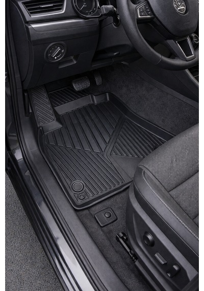 Skoda Super B 2015+ Uyumlu 3d Oto Paspas Ve Bagaj Havuzu Set Premium