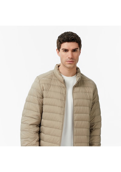Nautica Erkek Bej Regular Fit Dik Yaka Su İtici Kaz Tüyü Montkapitonej57041t