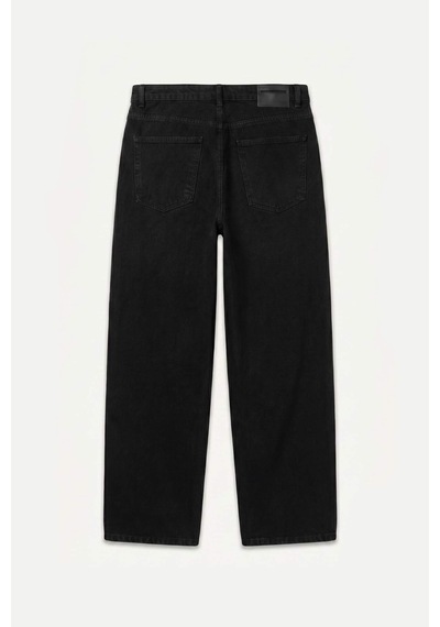 Defacto %100 Pamuk Super Baggy Fıt Siyah Pantolon I3872ax26aunm40 Siyah-nm40