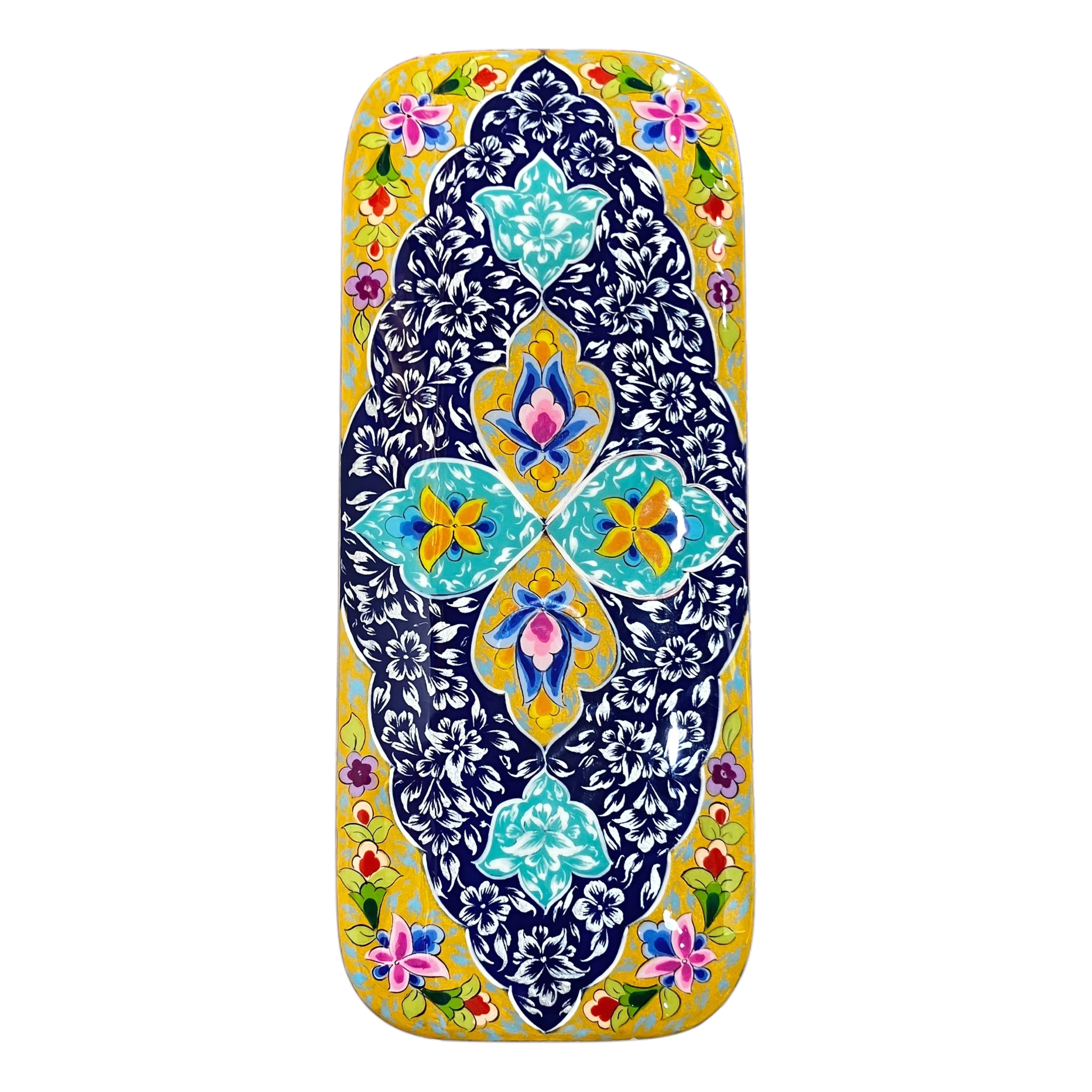 Hatem İşleme Çekmeceli Kalem Kutusu - 8x21 Cm Hatem İşleme Çekmeceli Kalem Kutusu - 8x21 Cm Çok Renkli
