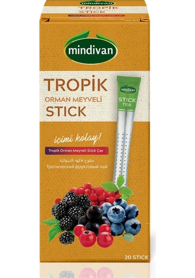 Orman Meyveli Stick Çay Tropik 20'li