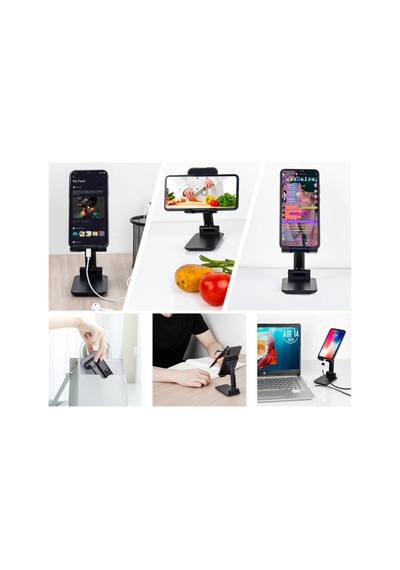 Katlanabilir Masaüstü Telefon Tutucu Stand Bx40