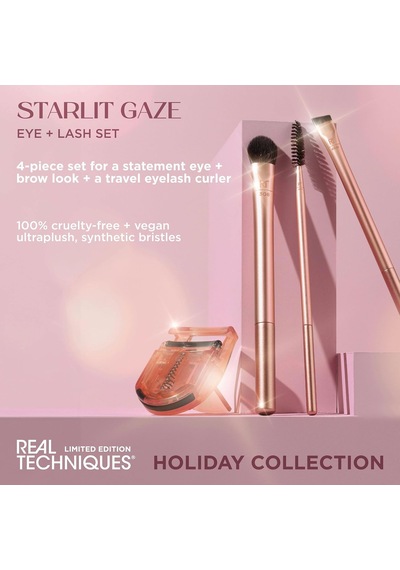Lexroo Rt-7210 Starlit Gaze Eye And Lash Limited Edition Göz Ve Kirpik Makyaj Fırça Seti
