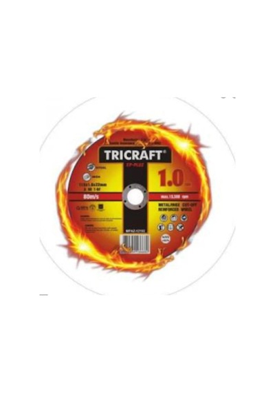 Mey İthalat Meşem Trıcraft X Plus 115x1x22.23 Mm Inox Taş Meşem-3301
