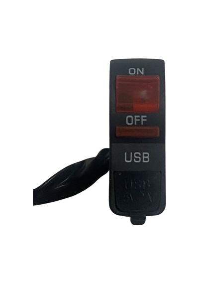 FAR AÇMA DÜĞMESİ USB IŞIKLI SARI
