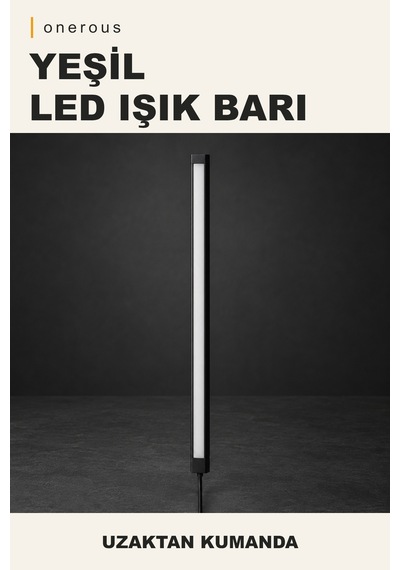 Onerous Yeşil Led Led Işık, Uzaktan Kumandalı