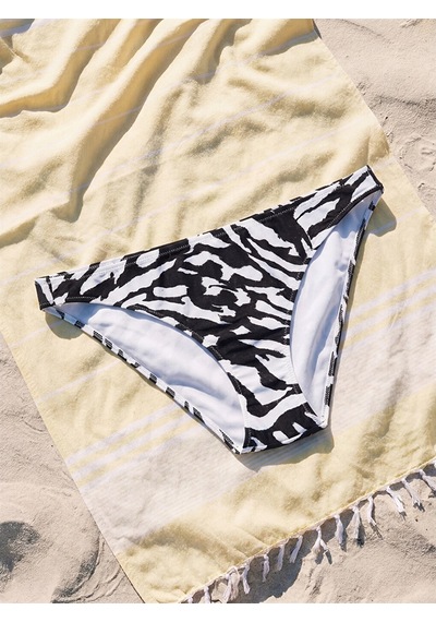 Lcw Dream Beyaz Desenli Kadın Bikini Alt