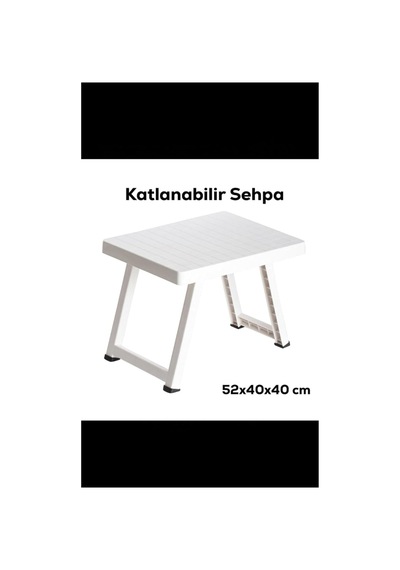 Antrasit Katlanır Piknik Masası Genel