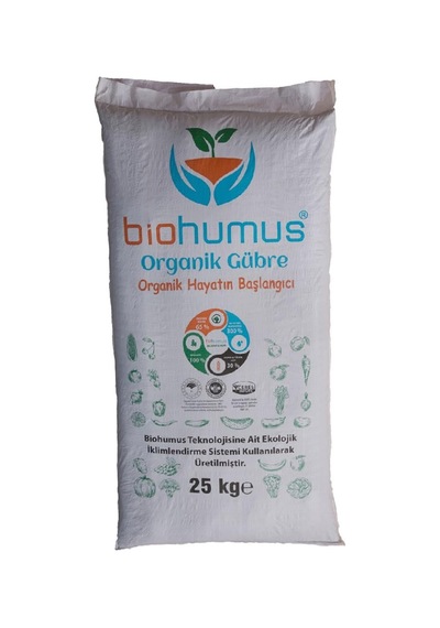 Ayrex Biohumus Organik Gübre Ağaç Ve Çalı Gübresi 25 Kg Tekli 0,250