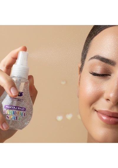 River World Makyaj Bazı Sprey Parıltılı Çok Renkli