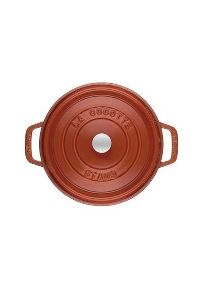Staub 405112980 Döküm Tencere, Yuvarlak, Tarç Diğer