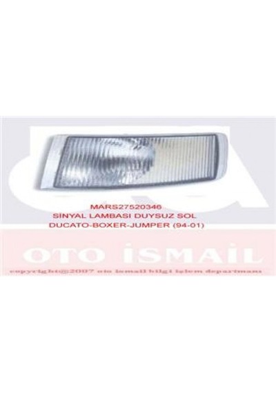 Gld-spt- Sinyal Lambası Sol Duysuz Fıat Ducato , Peugeot Boxer , Cıtroen Jumper 1994-2001