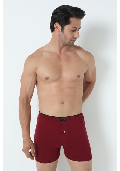 Arma Yıldız 6'lı Paket Bordo Erkek Penye Havlu Bel Boxer %100 Pamuk-bordo Arma Yıldız 6'lı Paket Bordo Erkek Penye Havlu Bel Boxer %100 Pamuk-bordo