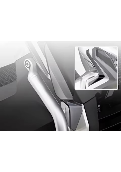 Honda X-adv750 2017 2020 Bacak Yan Rüzgar Deflektörü-403