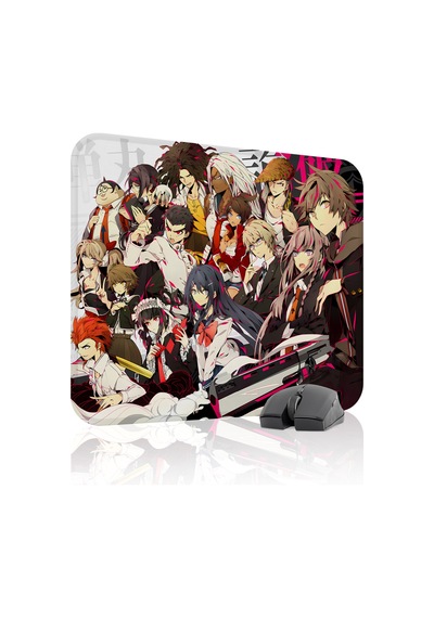Danganronpa Kaymaz Dikişli Kauçuk Oyuncu Mousepad V1 - 48x40 Xl Gaming Mouse Pad Fare Altlığı