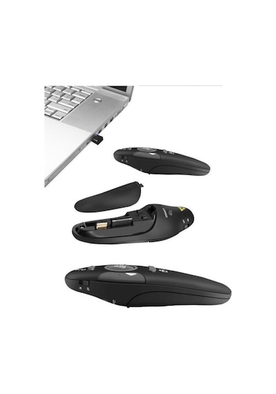 Kablosuz Lazer Sunum Kumandası Powerpoint Wireless Projeksiyon