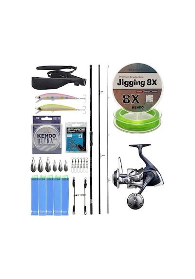 Yekoutdoor Yüksek Performans Okuma Ceymar Surf 4,30 M 100-250 Gr 3 Parça Surf Kamışı&shimano Twin Power 8000 Sw C Pg Jig Olta Makinesi 1 Adet Yekoutdoor Yüksek Performans Okuma Ceymar Surf 4,30 M 100-250 Gr 3 Parça Surf Kamışı&shimano Twin Power 8000 Sw C Pg Jig Olta Makinesi 1 Adet