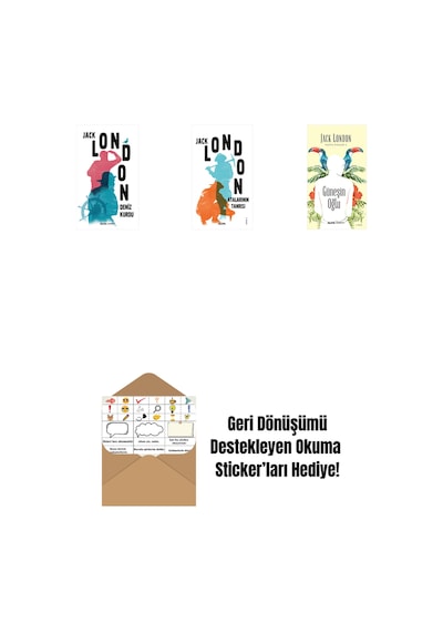 Deniz Kurdu + Atalarının Tanrısı + Güneşin Oğlu + Okuma Sticker'ları