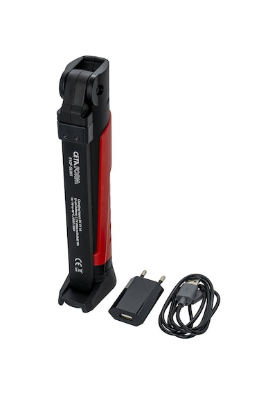 Ceta Form R10F-Slım1 Şarjlı Led Fener Katlanabilir 700 Lumen Siyah