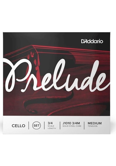 D'addario J101034 Prelude Çello Tel Seti 3/4 3/4 Ölçek İçin Optimize Edilmiş Tansiyon Dengeli Ses Yayılımı Ve Kolay Çalınabilirlik