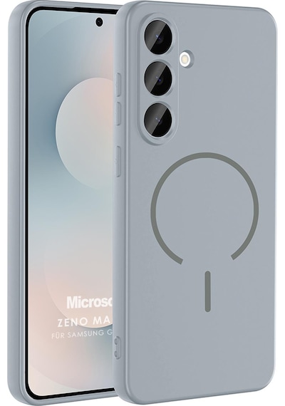 Microsonic Samsung Galaxy Uyumlu A57 Kılıf Zeno Magsafe Gri -