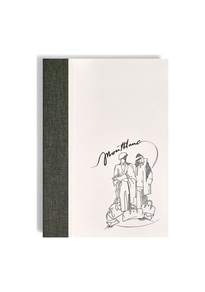 Montblanc Orta Boy Refill Defter 137130 Krem