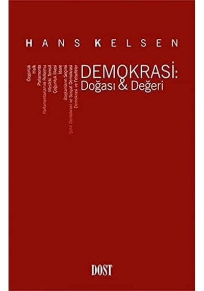 Demokrasi: Doğası - Değeri
