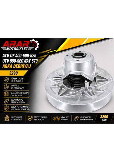 Atv Cf 400-500-625 Utv 550-segway 570 Arka Debriyaj-3290
