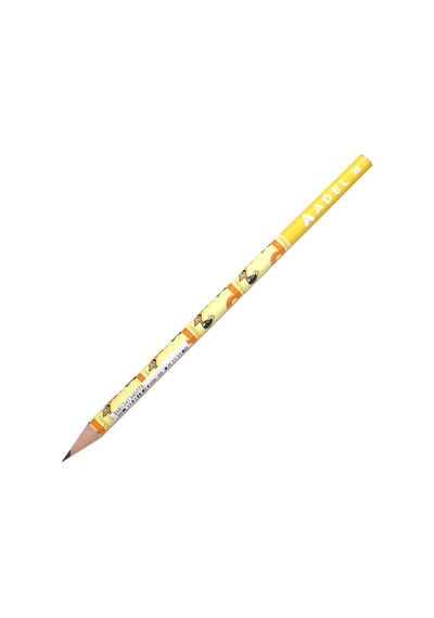 Hayvanlar Kurşun Kalem 2b 0027 Deve Kuşu- Sarı Sarı