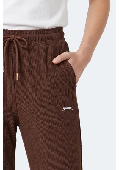 Slazenger Kamon Kadın Kahve Eşofman Altı