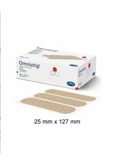 Omnistrip Steril Strip Dikiş Bantı 25mmx127mm 10 Paket