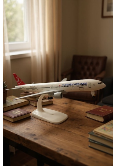 Frefly 16cm Türk Hava Yolları Boeing 777 Uçak Modeli Planel Uçak Döküm Metal 1/400 Ölçekli Uçaklar